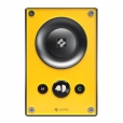 Turbine IP Intercom Station in high visibility yellow, 1 call button, 10W speaker